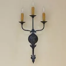 Wrought Iron Wall Sconces