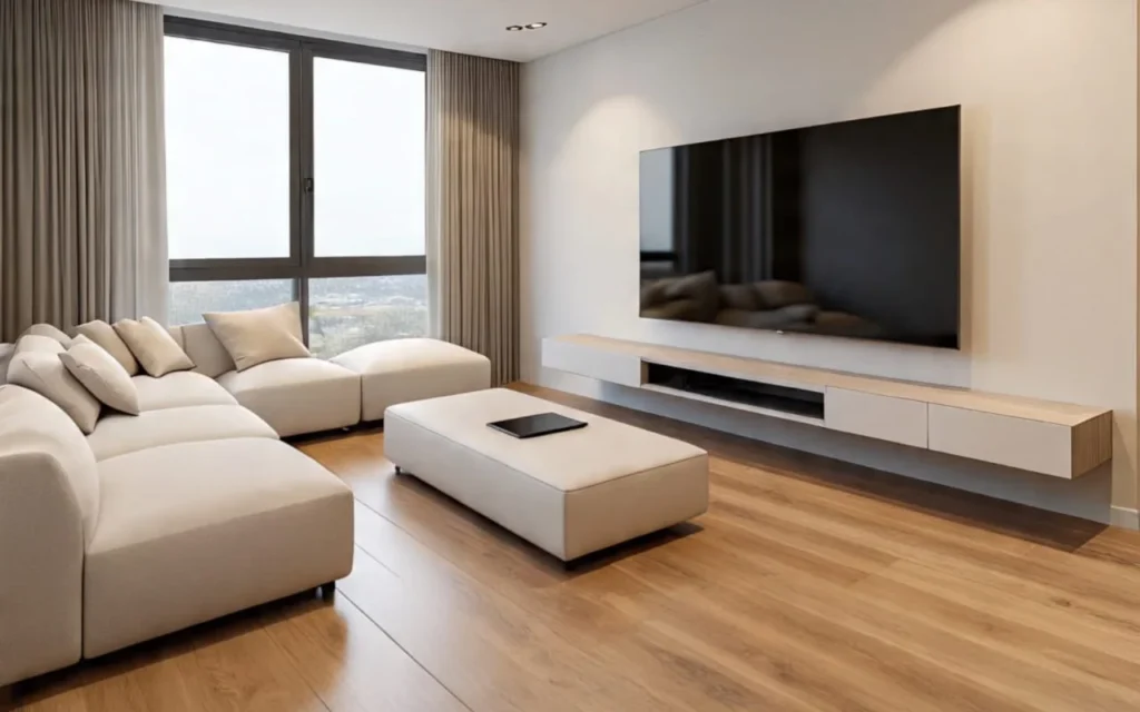 Open-Concept Living Room