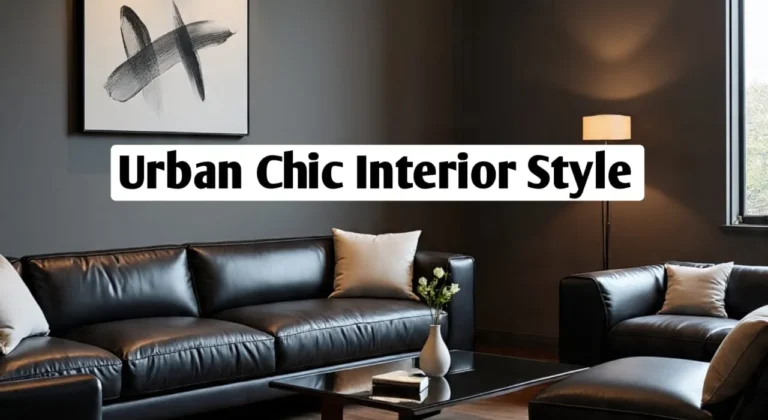 Urban Chic Interior