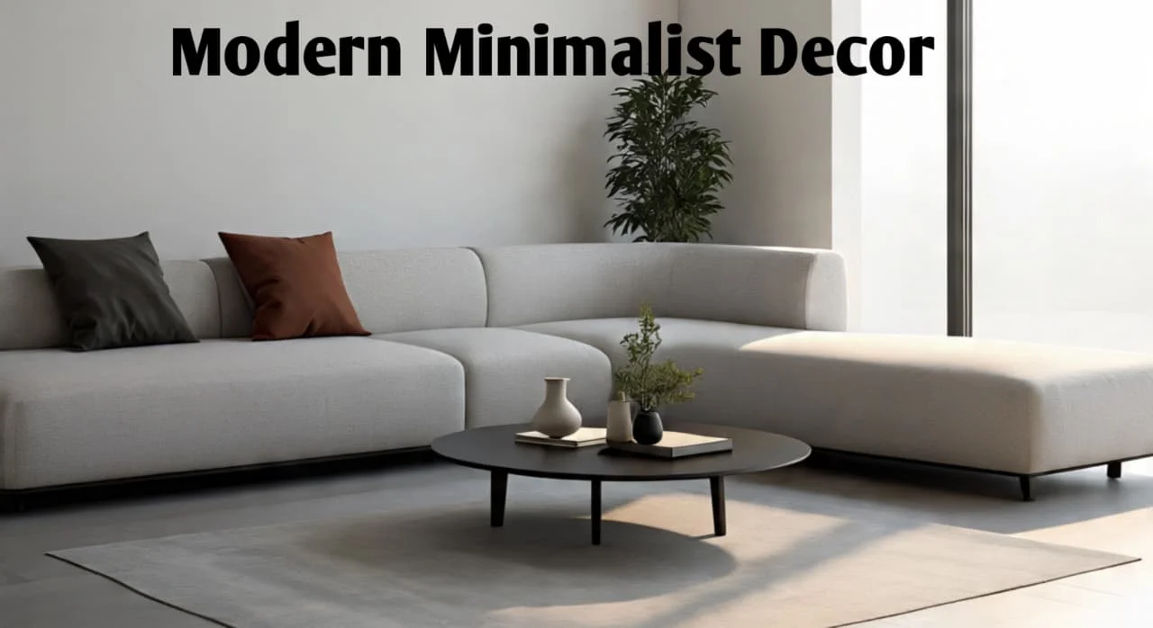 Modern Minimalist Decor