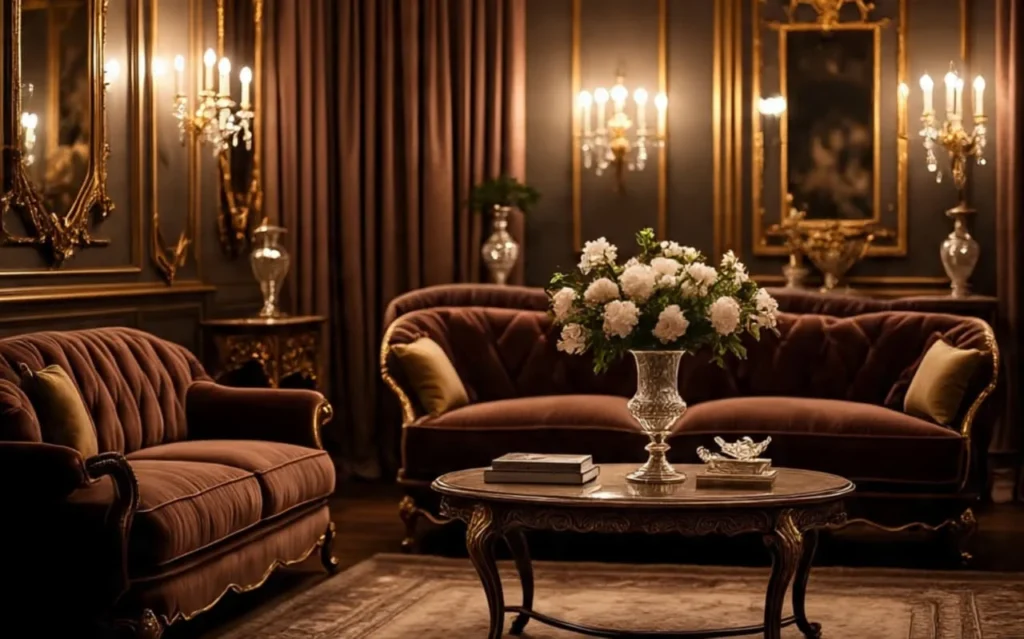 Glam Living Room Furniture