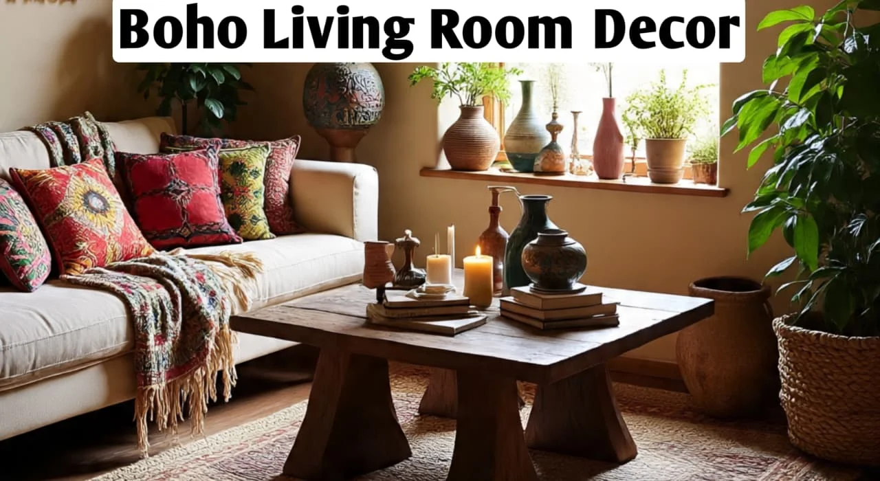 Boho Living Room Decoration Ideas