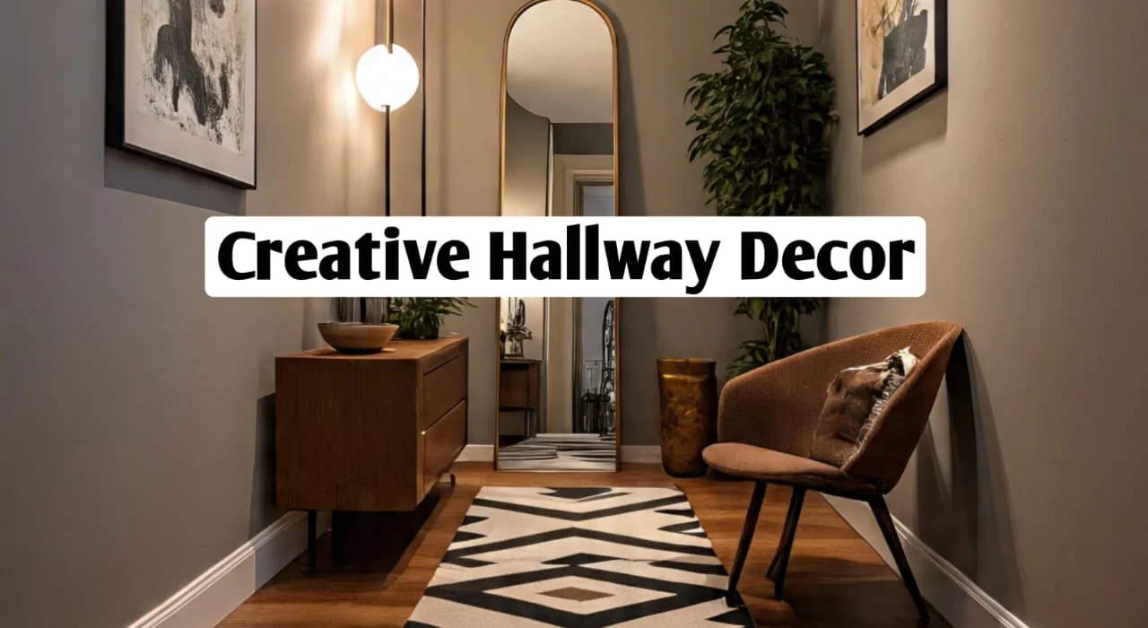 Creative hallway decoration