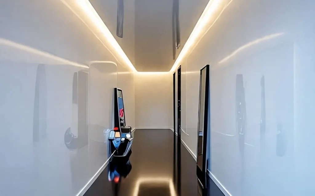 Creative hallway Lighting