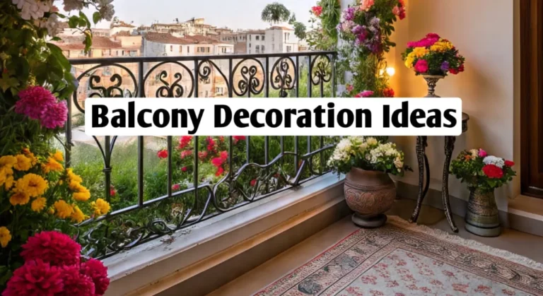 Balcony Decoration Ideas