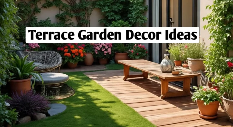 Terrace Garden Decor Ideas