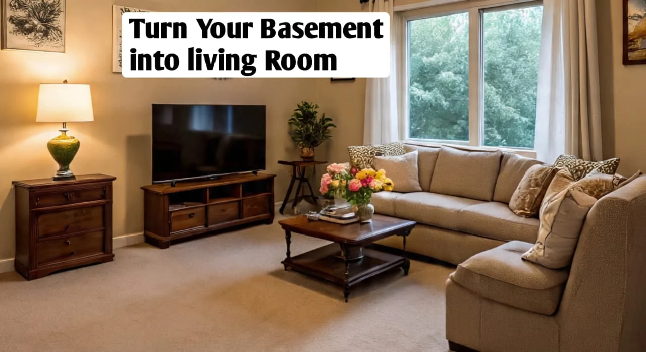 Turn Your Basement into a Living Room