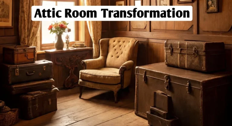 Attic room transformation ideas